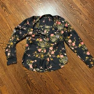 Isabel Marant Floral Satin Blouse